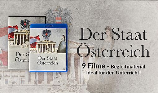 DVD Cover vom Unterrichtsfilm Der Staat Österreich