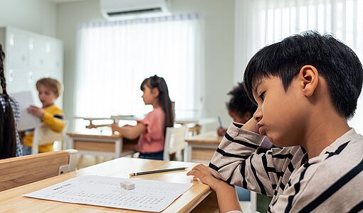 Kinder in der Klasse