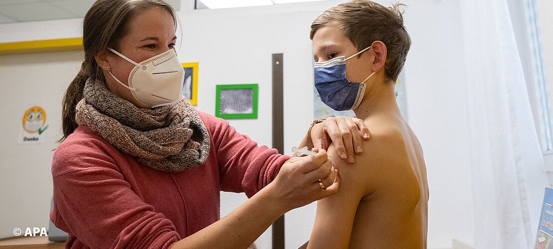 Durchimpfungsrate bei 12jährigen Schülern ist hoch