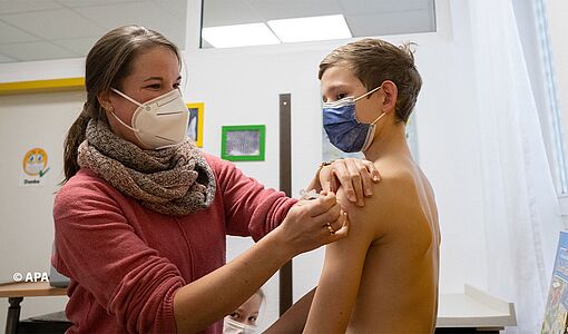 Durchimpfungsrate bei 12jährigen Schülern ist hoch