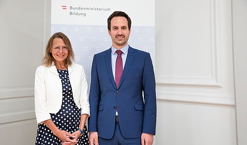 Beatrix Karl und Christoph Wiederkehr