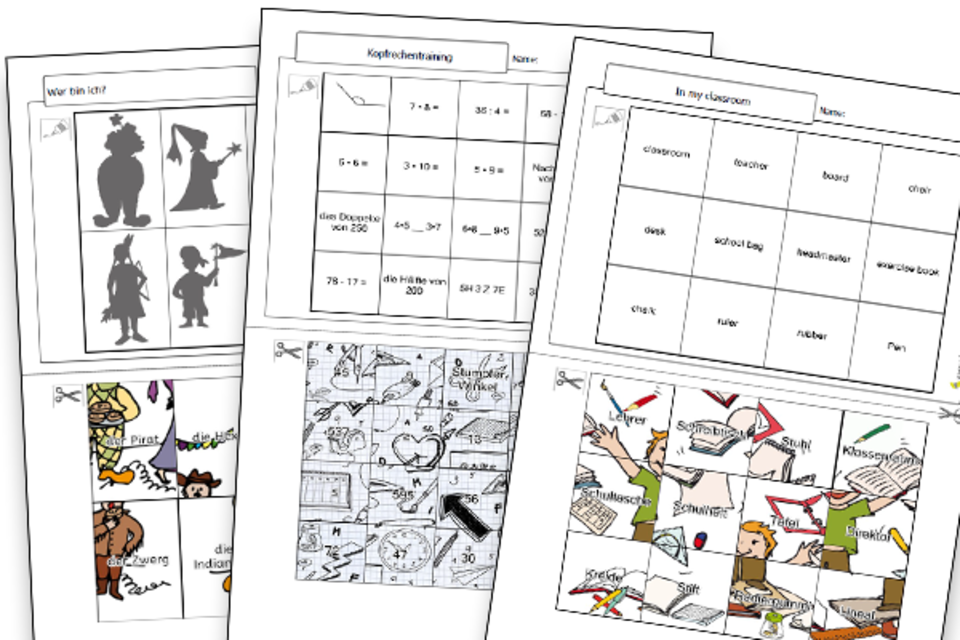 Zahlenpuzzle Vorschaubild Zahlenpuzzle Benutzeroberfläche