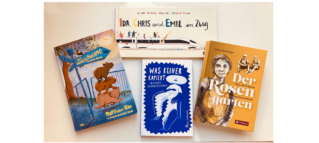 Vier Kinderbücher