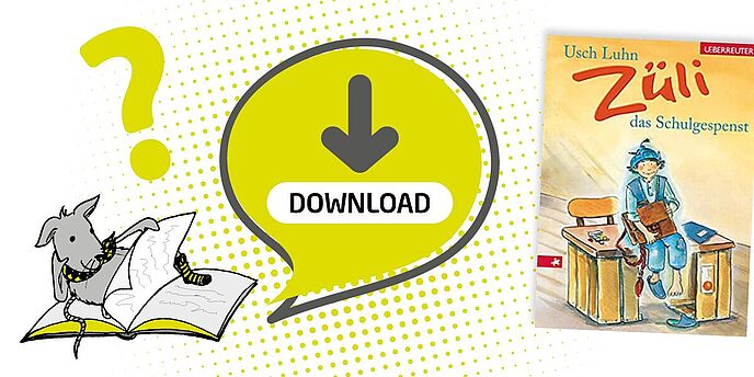 Edi mit Buchcover