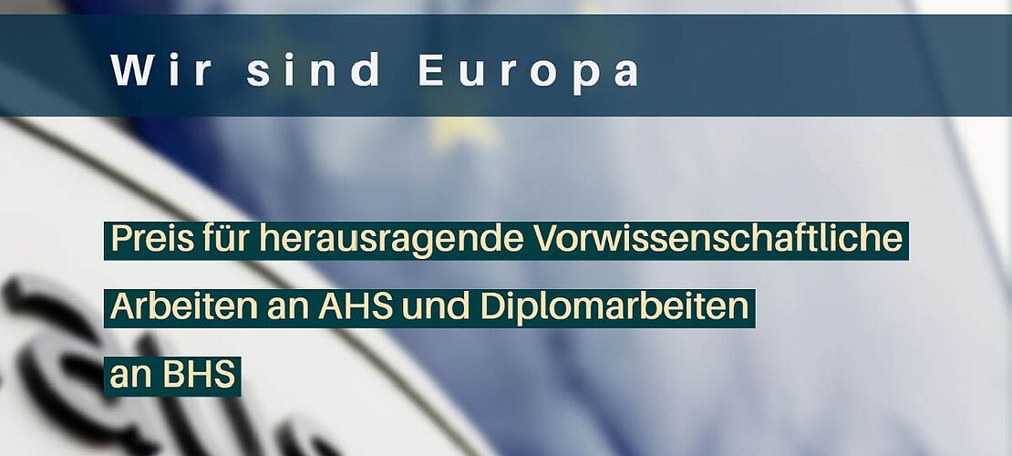 Wir sind Europa Preis Sujet