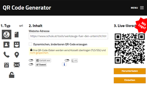 QR-Code-Generator Screenshot