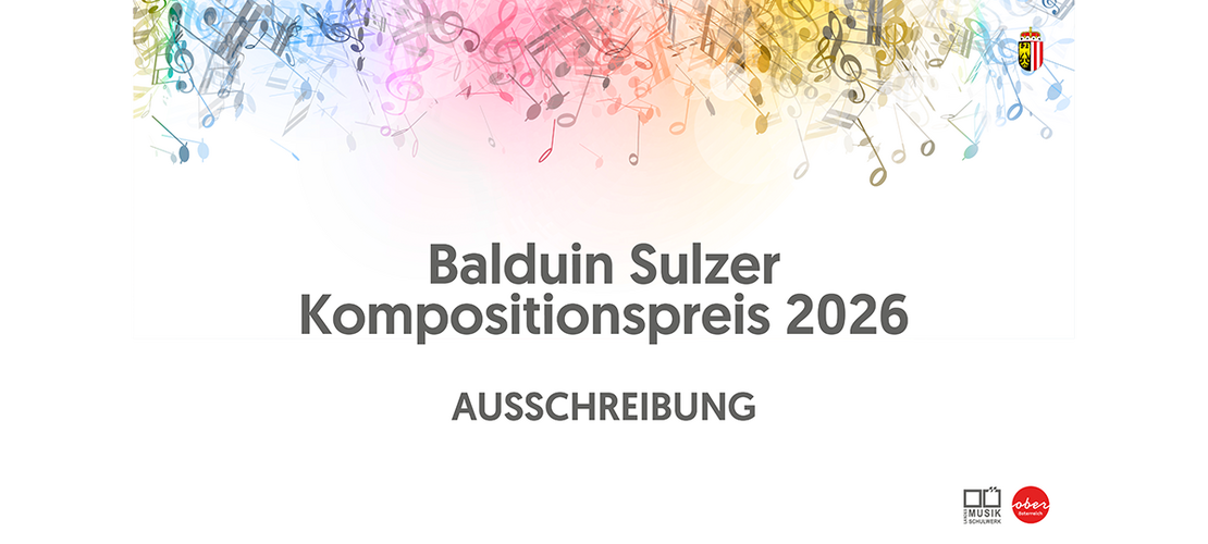 Zeichnung von Noten über Text 