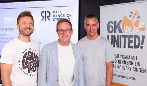 Ralf Rangnick bringt 6K UNITED! nach Österreich - © Ralf Rangnick Stiftung/APA-Fotoservice/Ludwig Schedl Ralf Rangnick präsentiert das Kinderchor-Projekt 6K UNITED!, das 2027 erstmals nach Österreich kommt.
