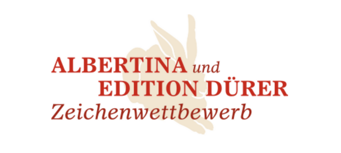 Zeichnung eines Hasen und Text