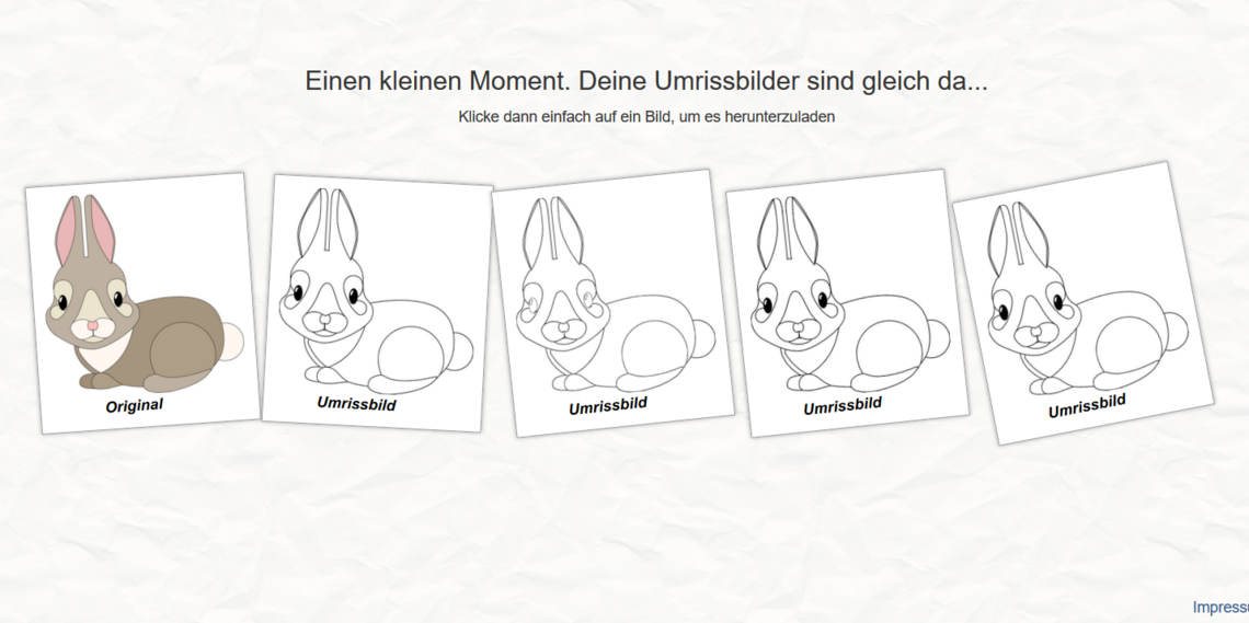 Screenshot: http://umrissbilder.de 