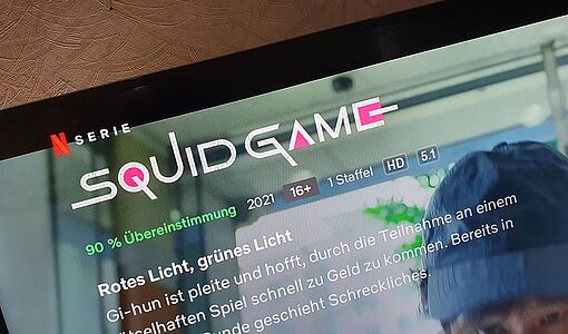 Squid Game auf Netflix