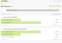 Feedbackr Auswertung