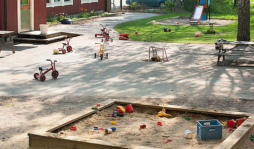 Leerer Spielplatz