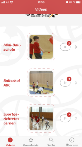 Ballschule App