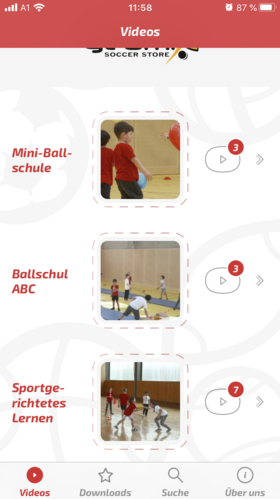 Ballschule App