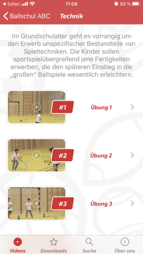 Ballschule App