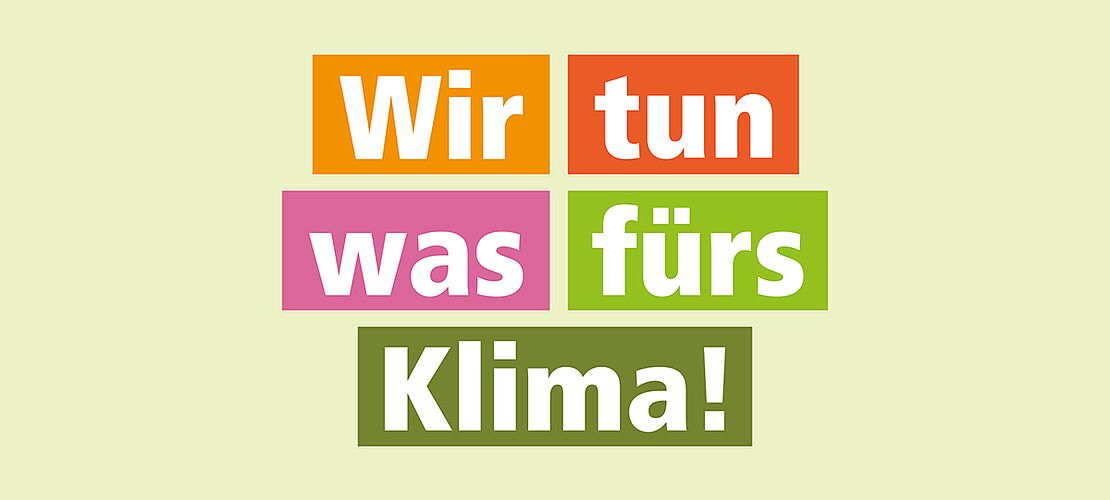 Wir tun was fürs Klima Sujet Wettbewerb
