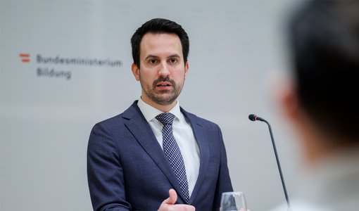 Bildungsminister Christoph Wiederkehr