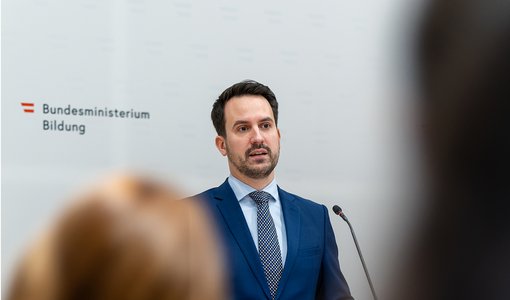 Bildungsminister Christoph Wiederkehr