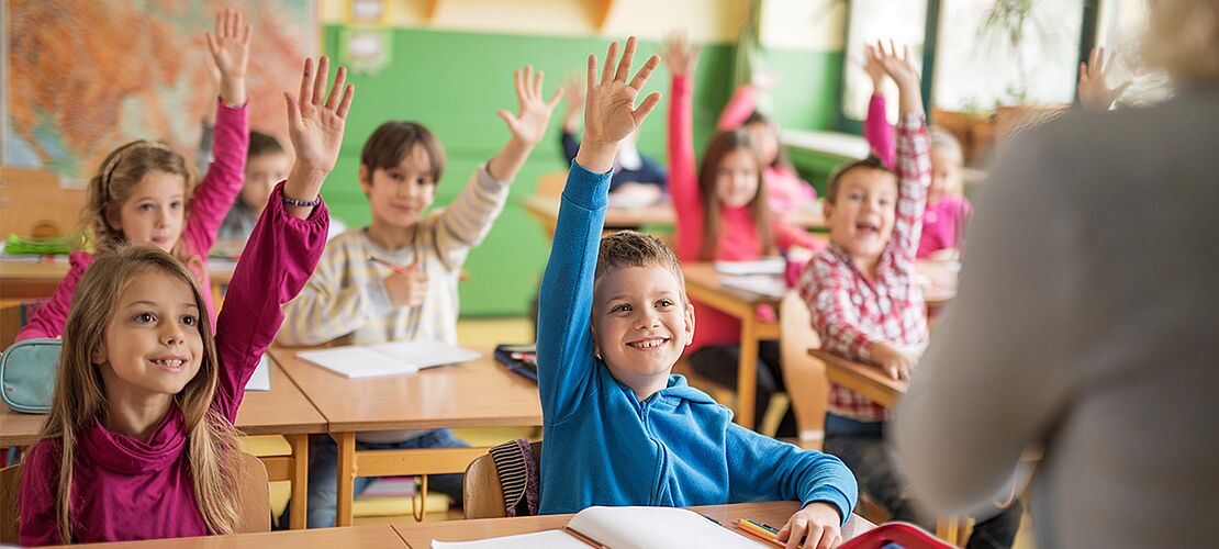 Schüler in der Klasse