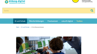 KI im Klassenzimmer - bildung.digital