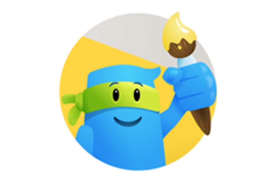 Brush Ninja Vorschaubild Abbildung Maskottchen von Brush Ninja