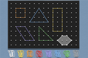 Geoboard Oberfläche