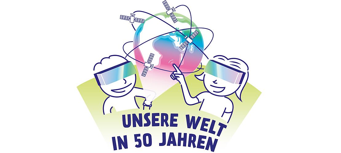 Unsere Welt in 50 Jahren Logo Wettbewerb