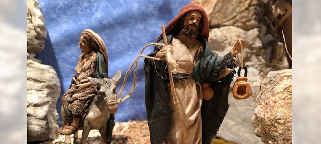 Adventgedanke 17: Sich entscheiden Krippenfiguren