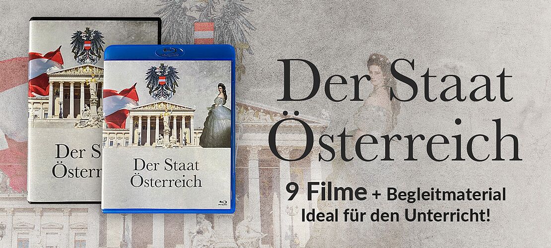 DVD Cover vom Unterrichtsfilm Der Staat Österreich