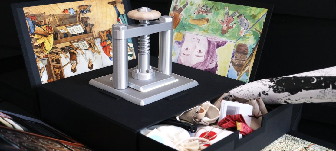 Museum in a Box macht Wissen zum oberösterreichischen Bauernkrieg erlebbar.