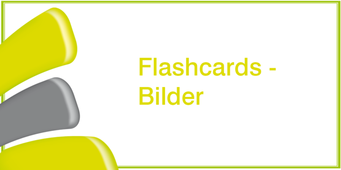 Vorlage Flashcards-Bilder
