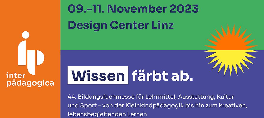 Bildungsfachmesse Interpädagogica Sujet Interpädagogica