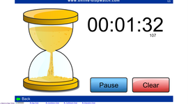 Online Stopwatch - Sanduhr