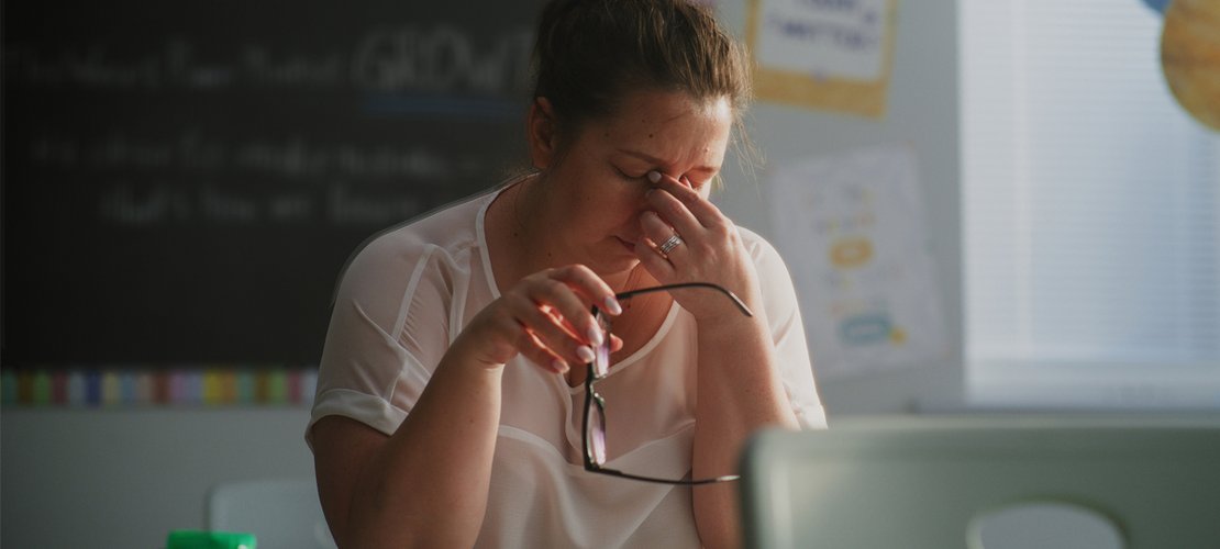 Hohe Belastung in der Schule